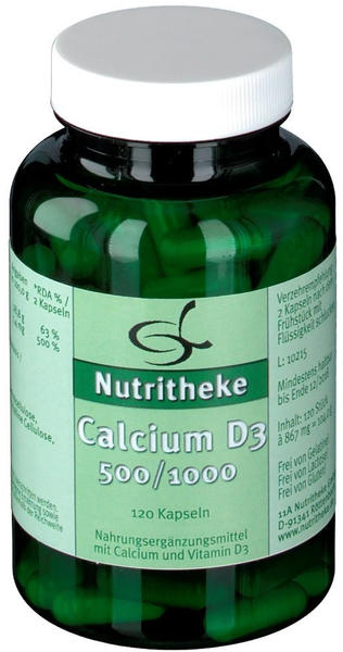 11 A Nutritheke Calcium D3 500/1000 Kapseln (120 Stk.)