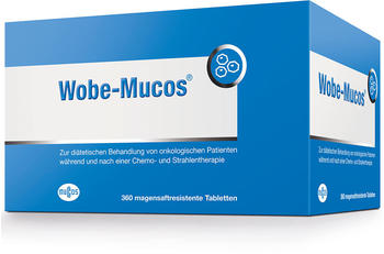 Mucos Wobe-Mucos magensaftresistente Tabletten (360 Stk.)
