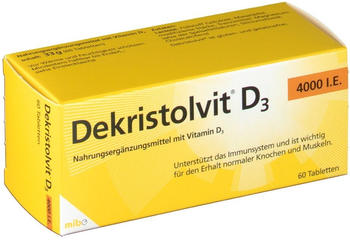 Hübner Dekristolvit D3 4.000 I.E. Tabletten (60 Stk.)