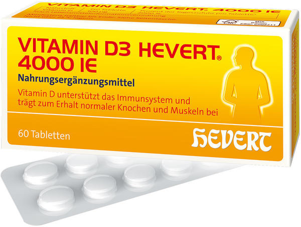 Hevert Vitamin D3 Hevert 4.000 I.E. Tabletten (60 Stk.)
