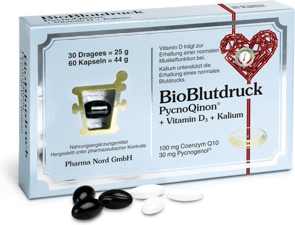 Pharma Nord BioBlutdruck Dragees + Kapseln (30 Stk. + 60 Stk.)