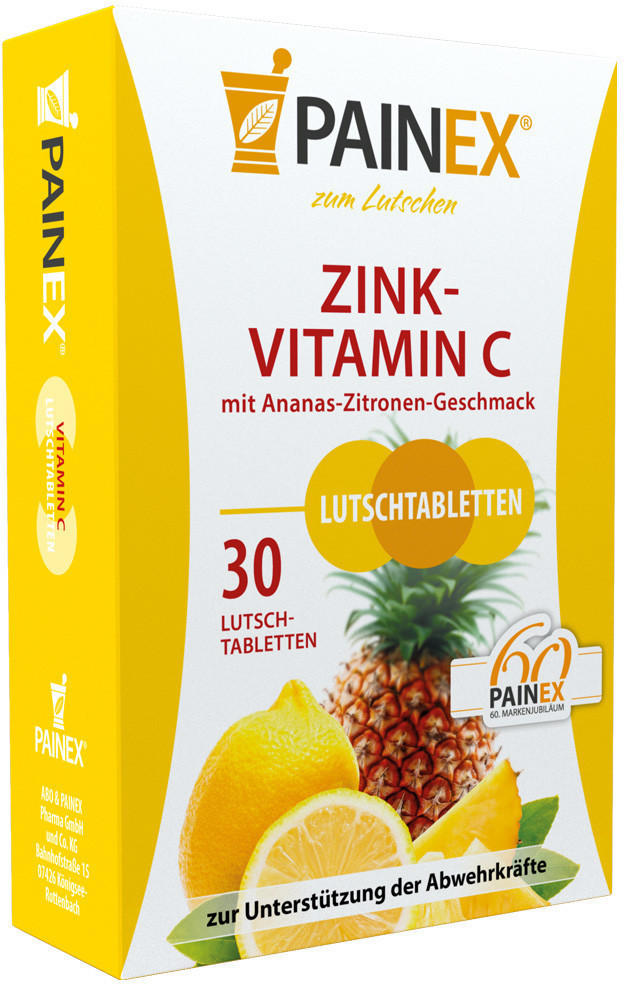 Abo & Painex Pharma Zink-Vitamin C Lutschtabletten kaufen: 23 Angebote ...