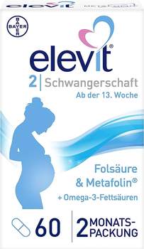 Bayer Elevit 2 Schwangerschaft Weichkapseln (60 Stk.)