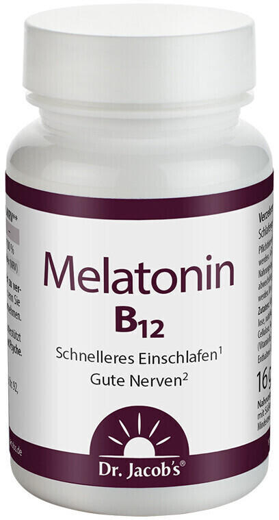 Dr. Jacobs Melatonin B12 Tabletten (60 Stk.) Test ❤️ Testbericht.de März  2022
