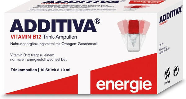 Dr. Scheffler Additiva Vitamin B12 Trinkampullen (10 Stk.)