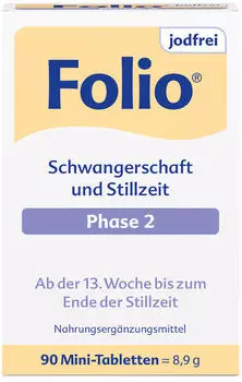 Steripharm Folio 2 jodfrei Filmtabletten (90 Stk.)