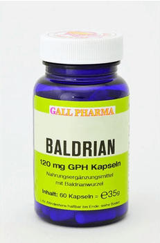 Hecht Pharma Baldrian 120 mg GPH Kapseln (60 Stk.)