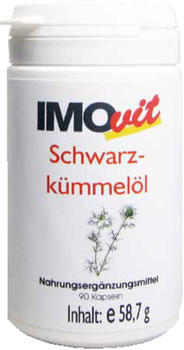 Imopharm Imovit Schwarzkümmel Öl 500mg Kapseln (90 Stk.)