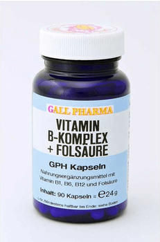Hecht Pharma Vitamin B Komplex + Folsäure GPH Kapseln (120 Stk.)