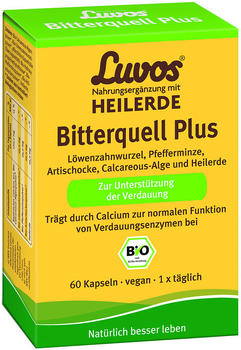 Luvos Naturkosmetik Heilerde Bio Bitterquell Plus Kapseln (60 Stk.)