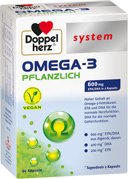 Doppelherz System Omega-3 pflanzlich Kapseln (60 Stk.)