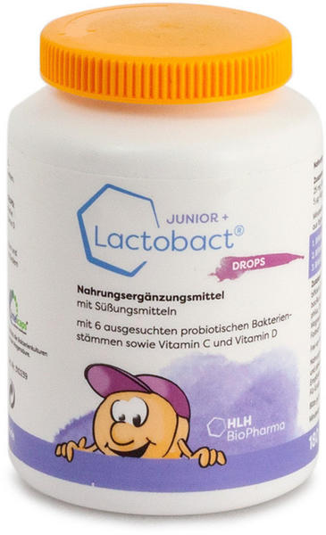 HLH Lactobact Junior Drops Lutschtabletten (180 Stk.)