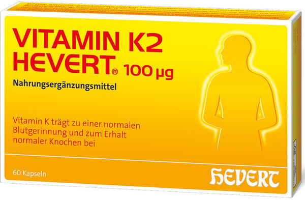Hevert Vitamin K2 100 µg Kapseln (60 Stk.)