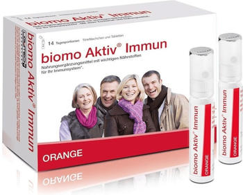 biomo-vital Aktiv Immun Trinkfläschchen + Tabletten 14-Tages-Kombi