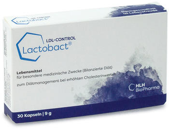 HLH Lactobact LDL-Control magensaftresistente Kapseln (30 Stk.)