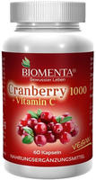 Biomenta Cranberry 1000+vitamin C vegan 60 St