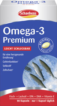 Schaebens Omega 3 Premium Kapseln (90 Stk.)