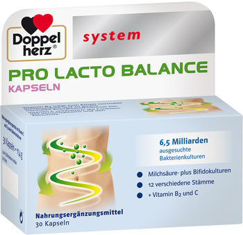 Doppelherz system Pro Lacto Balance Kapseln (30 Stk.)