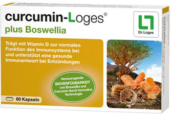 Dr. Loges curcumin-Loges plus Boswellia Kapseln (60 Stk.)