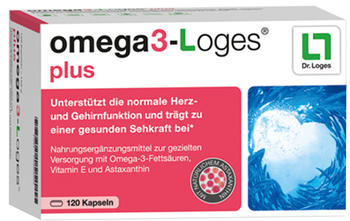 Dr. Loges Omega3-Loges plus Kapseln (120 Stk.)