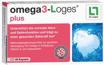 Dr. Loges Omega3-Loges plus Kapseln (60 Stk.)