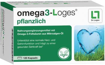 Dr. Loges omega3-Loges pflanzlich Kapseln (120 Stk.)