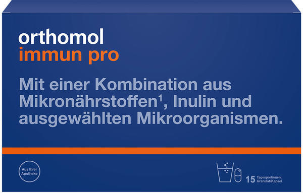 Orthomol Orthomol immun pro Granulat/Kapseln (15 Stk.)