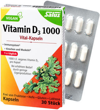Salus Pharma Vitamin D3 1.000 Vital-Kapseln (30 Stk.)