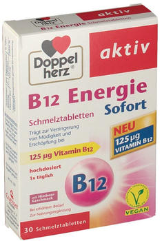 Doppelherz aktiv B12 Energie Sofort Schmelztabletten (30 Stk.)