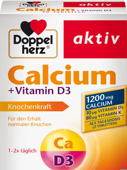 Doppelherz aktiv Calcium 1200 + Vitamin D3 Tabletten (30 Stk.)