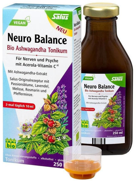 Salus Pharma Neuro Balance Bio Ashwagandha Tonikum (250ml)
