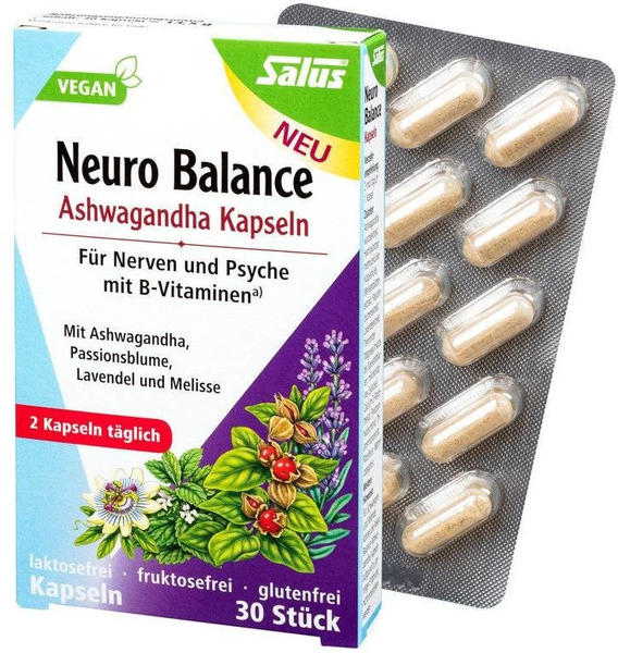 Salus Pharma Neuro Balance Ashwagandha Kapseln (30 Stk.)