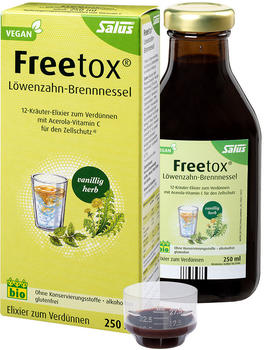 Salus Pharma Freetox Löwenz-Brennessel 12-Kräuter-Elixier zum Verdünnen (250ml)