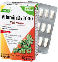 PZN-DE 18018940, SALUS Pharma Vitamin D3 1000 I.e.vegan Kapseln Salus 60 stk