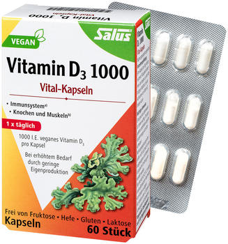 Salus Pharma Vitamin D3 1.000 Vital-Kapseln (60 Stk.)