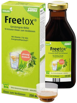 Salus Pharma Freetox Gerstengras-Birke 10-Kräuter-Elixier zum Verdünnen (250ml)