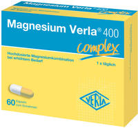 PZN-DE 13984512, Magnesium Verla 400 Kapseln Inhalt: 72 g, Grundpreis: &euro; 209,03