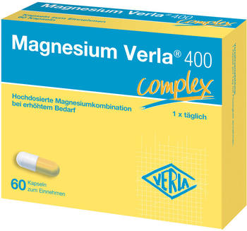 Verla-Pharm Magnesium Verla 400 Complex Kapseln (60 Stk.)