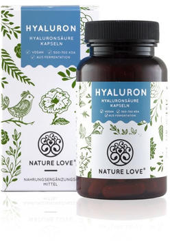 Nature Love Hyalurons&auml;ure Kapseln 500mg (90 Stk.)