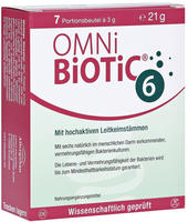 PZN-DE 02597663, Omni Biotic 6 Beutel Pulver Inhalt: 21 g, Grundpreis: &euro; 480,95