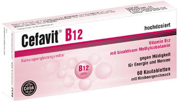 Cefak KG Cefavit B12 Kautabletten (60 Stk.)