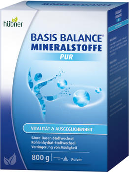 Hübner Basis Balance Mineralstoffe Pur (800g)
