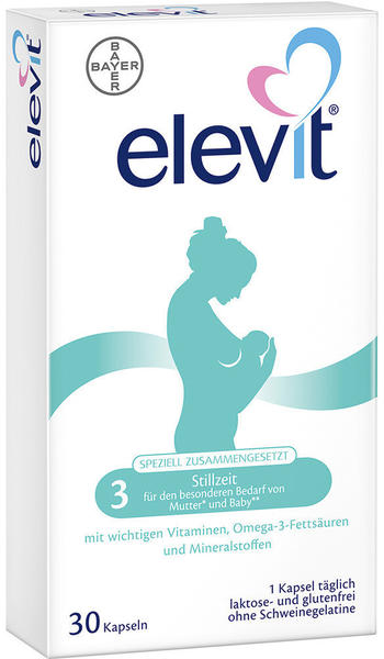 Bayer Elevit 3 Stillzeit Weichkapseln (30 Stk.)