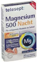 PZN-DE 13166699, Tetesept Magnesium 500 Nacht Tabletten Inhalt: 42.6 g,...