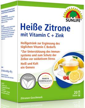 Sunlife Heiße Zitrone Portionssticks (20 Stk.)