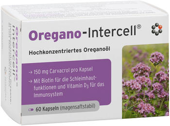 Intercell Pharma Oregano-Intercell magensaftresistente Weichkapseln (60 Stk.)