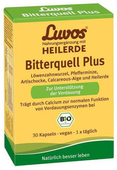 Luvos Naturkosmetik Heilerde BIO Bitterquell Plus Kapseln (30 Stk.)
