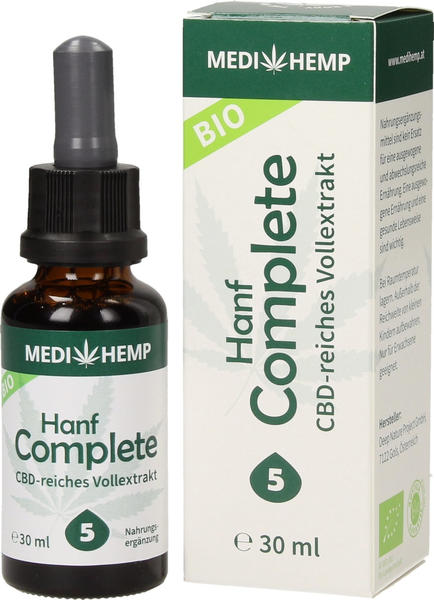 Medihemp Hanf Complete 5% CBD Öl (30ml)