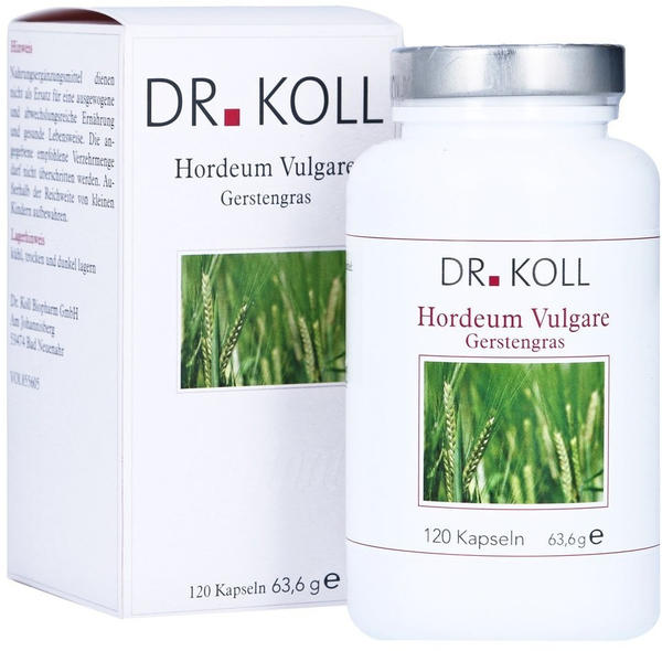 Dr. Koll Biopharm Gerstengras Hordeum Vulgare Kapseln (120 Stk.)