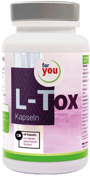 For-you L-Tox Leber Detox Kapseln (60 Stk.)